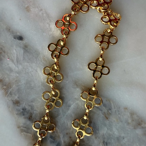 Tory Burch Gold Long Necklace - Picture 3 of 5